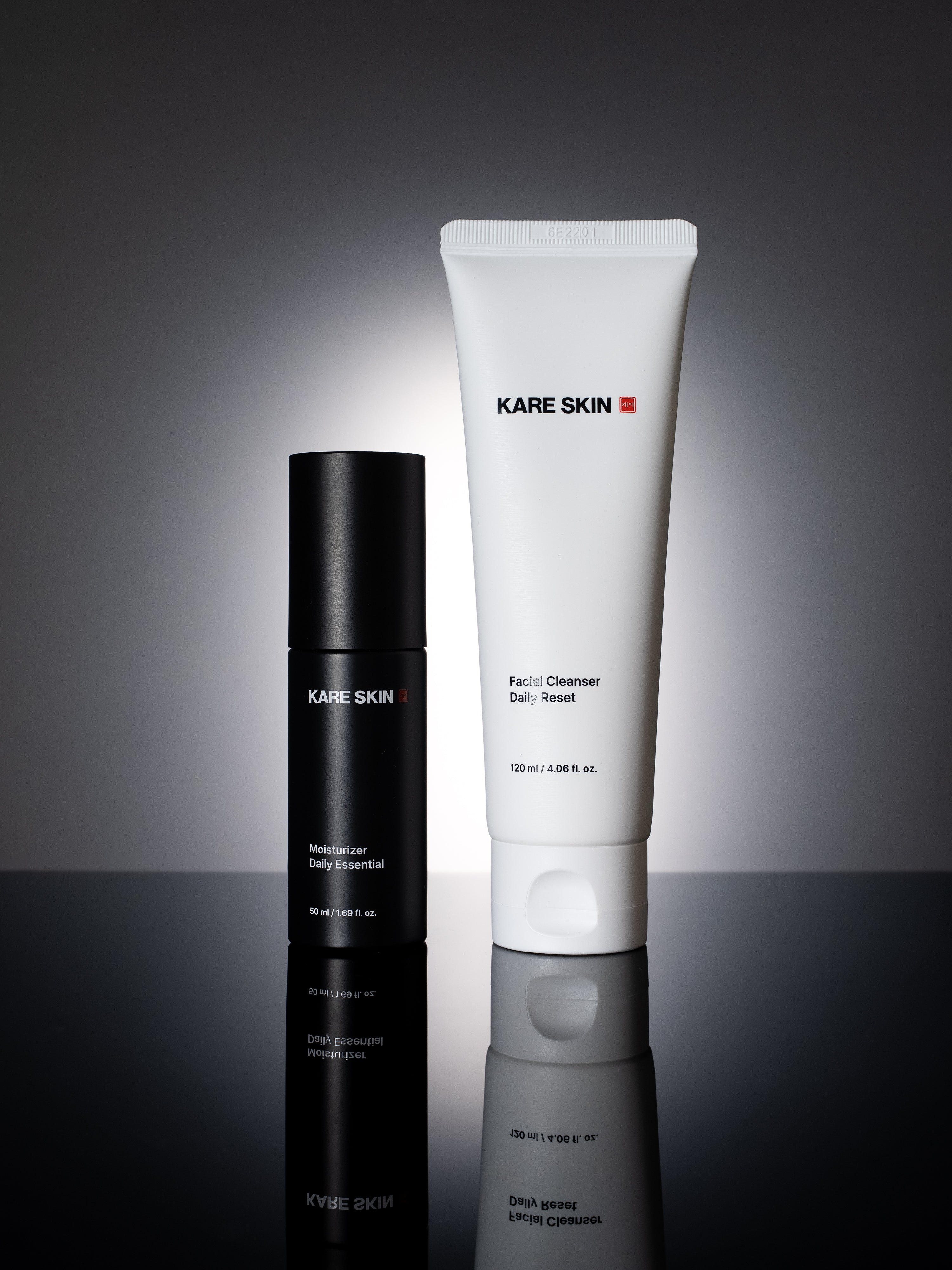 KARE Skin facial cleanser and moisturizer duo